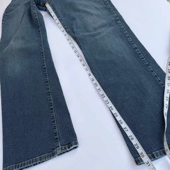 Woman’s Vintage Lucky Brand🍀 Denim Dungarees Size 10/30 - Picture 5 of 10